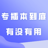 专插本到底有没有用？