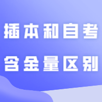 普通专升本（专插本）和自考本科有冲突吗？两者含金量区别在哪？