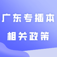 广东专插本相关政策提前了解！