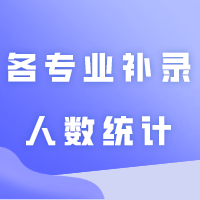 需要补录的进！！预计7000+!24年专插本各专业补录人数统计！