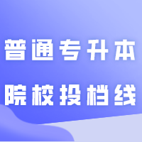收藏丨汇总2024年普通专升本41所院校投档线！（含学费、考试科目等信息）